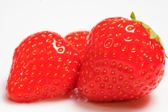 de belle fraises toutes fraiches