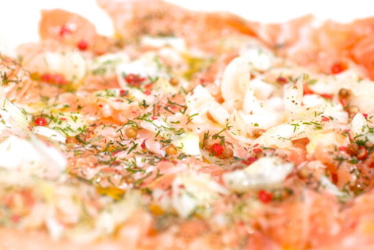 saumon mariné maison