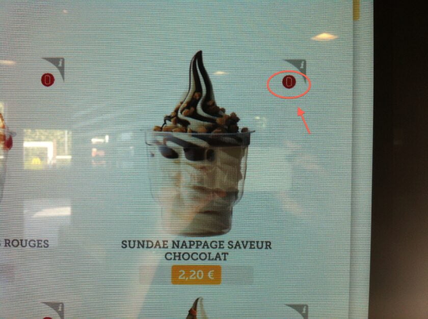 picto indiquant quel allergène vous souhaitez etre identifié