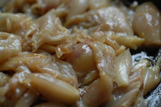 Echalotes caramélisées Sans lait ça le fait