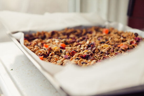 granola maison sans lait sans lactose