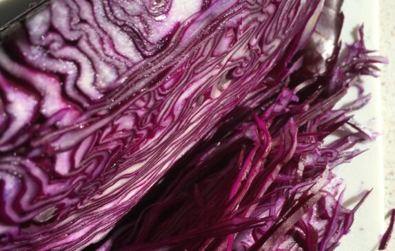 salade de choux rouge