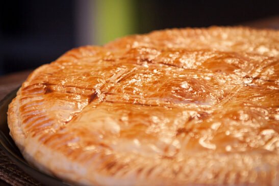 Une fameuse galette des rois sans lait et sans lactose