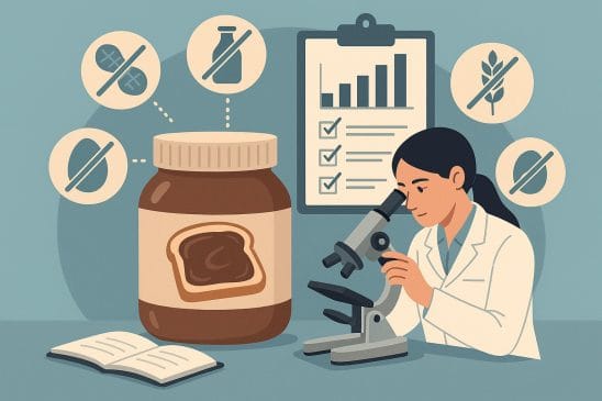 étude sur un projet de pâte à tartiner sans allergenes majeurs